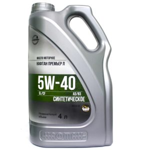 5W40 НАФТАН Премьер Л